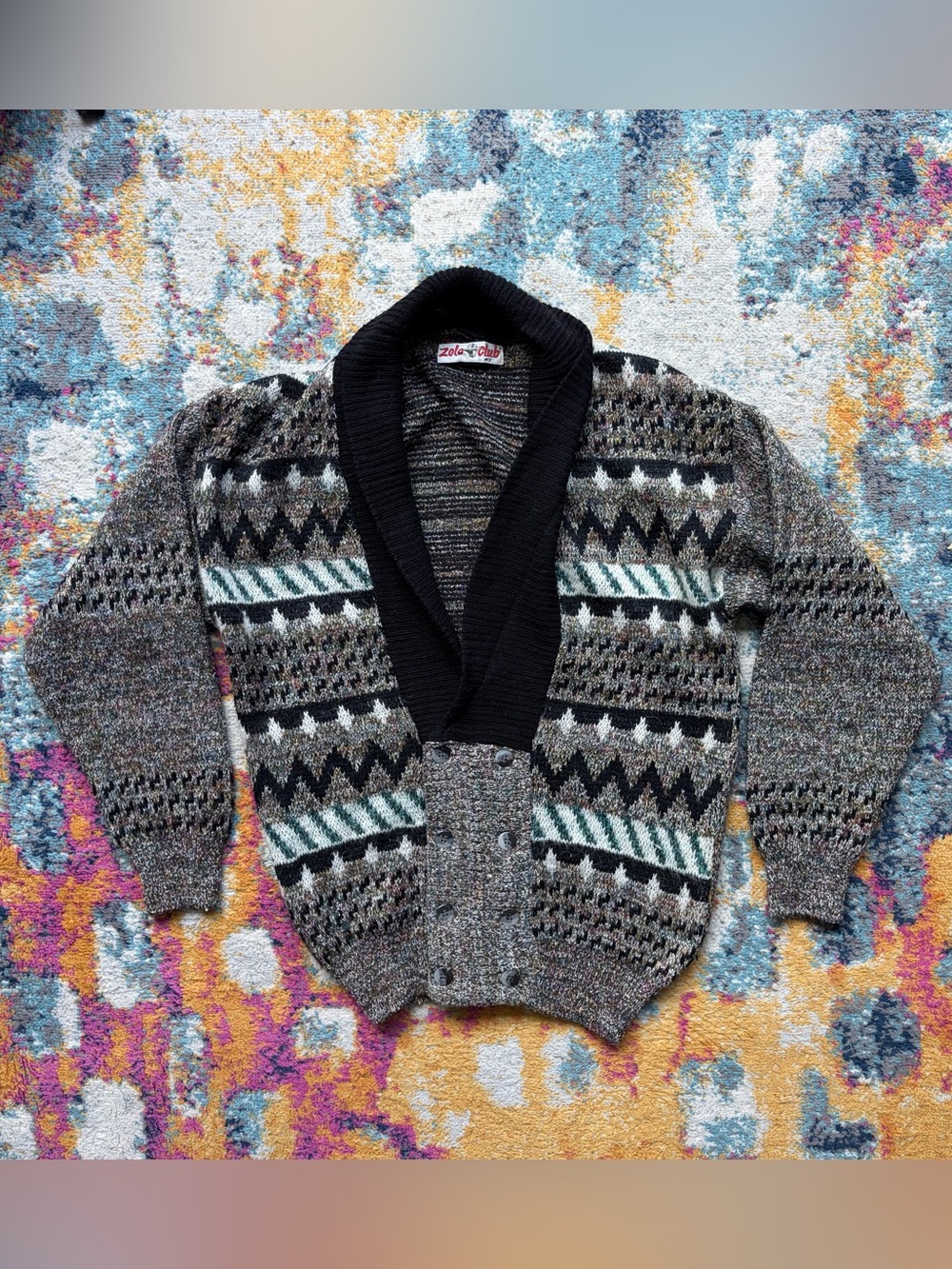 Vintage Zola Club Knit Sweater